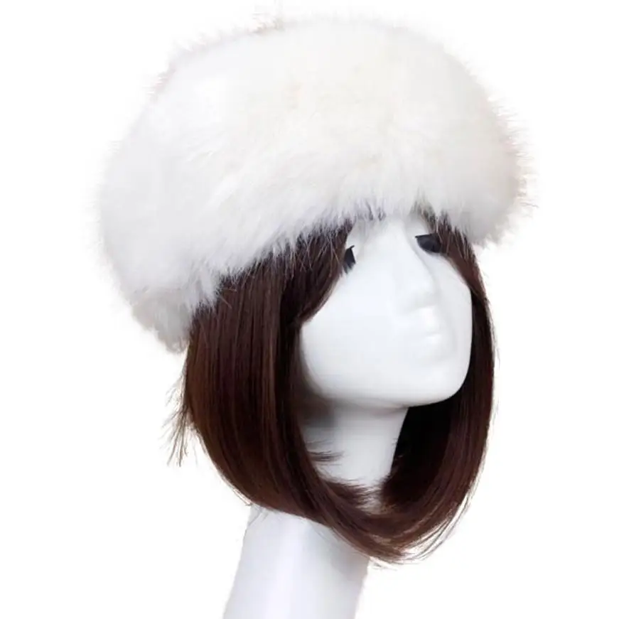 New2018 стиль зимняя шляпа мужская Кепка из искусственного лисьего меха Мужская женская мягкая Лыжная шапка берет Женская sombrero mujerdrop шоппинг - Цвет: G
