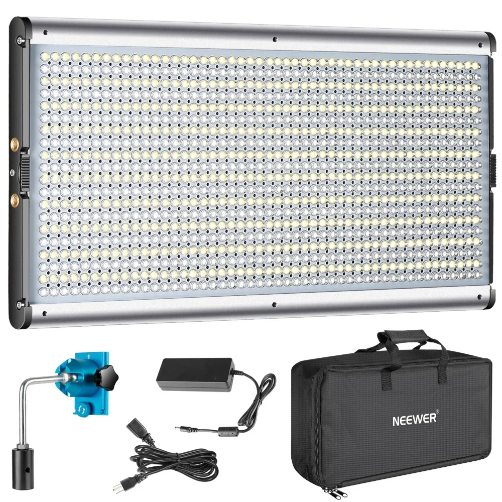 Neewer Bi color 960 светодиодный светильник с регулируемой яркостью для