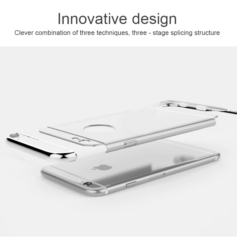 Чехол для телефона HUKU iPhone 6 6S Plus чехол Apple роскошная жесткая задняя крышка из