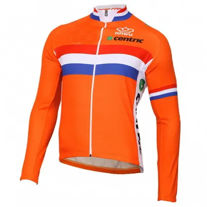 

SPRING SUMMER 2016-2017 NETHERLANDS DUTCH TEAM ONLY LONG SLEEVE ROPA CICLISMO CYCLING JERSEY CYCLING WEAR SIZE XS-4XL