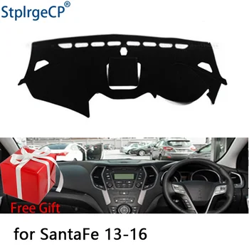 

Car Dashboard Cover Mat for Hyundai Santa Fe IX45 Maxcruz 2013-18 Right Hand Drive Dashmat Pad Dash Covers Dashboard Accessories