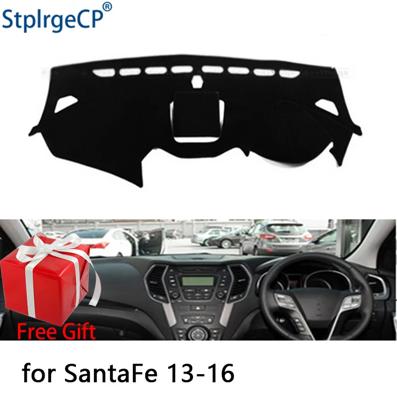 Крышка приборной панели автомобиля коврик для Hyundai Santa Fe IX45 Maxcruz 2013-18 правый руль