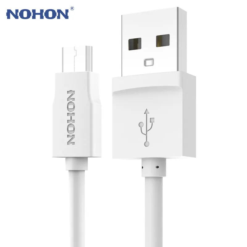 NOHON Micro USB кабель для samsung, Xiaomi, Meizu, Nokia, LG, sony, huawei, Android телефонов, DV, MP3, кабель для быстрой зарядки и синхронизации данных