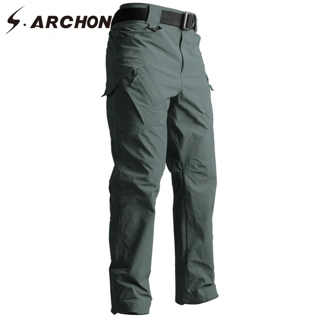 $US $27.15  S.ARCHON IX9 Tactical Style Pants Autumn Military Army SWAT Combat Cargo Pants Men Casual Quick Dry