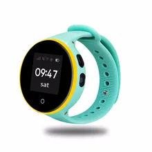 ZGPAX Child GPS Smart Watch with 1.22″ IPS Round Screen Children Smartwatch SOS Call Location For Kid Safe
