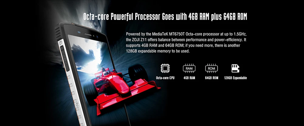 HOMTOM ZOJI Z11 4G Smartphone