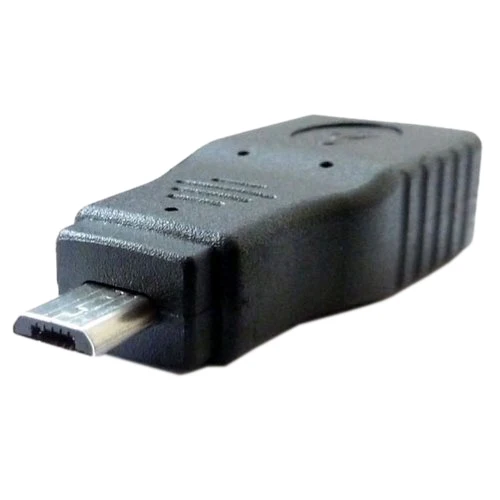 SCLS адаптер OTG(On-The-Go) USB-A вогнутый к USB micro-B выпуклый черный