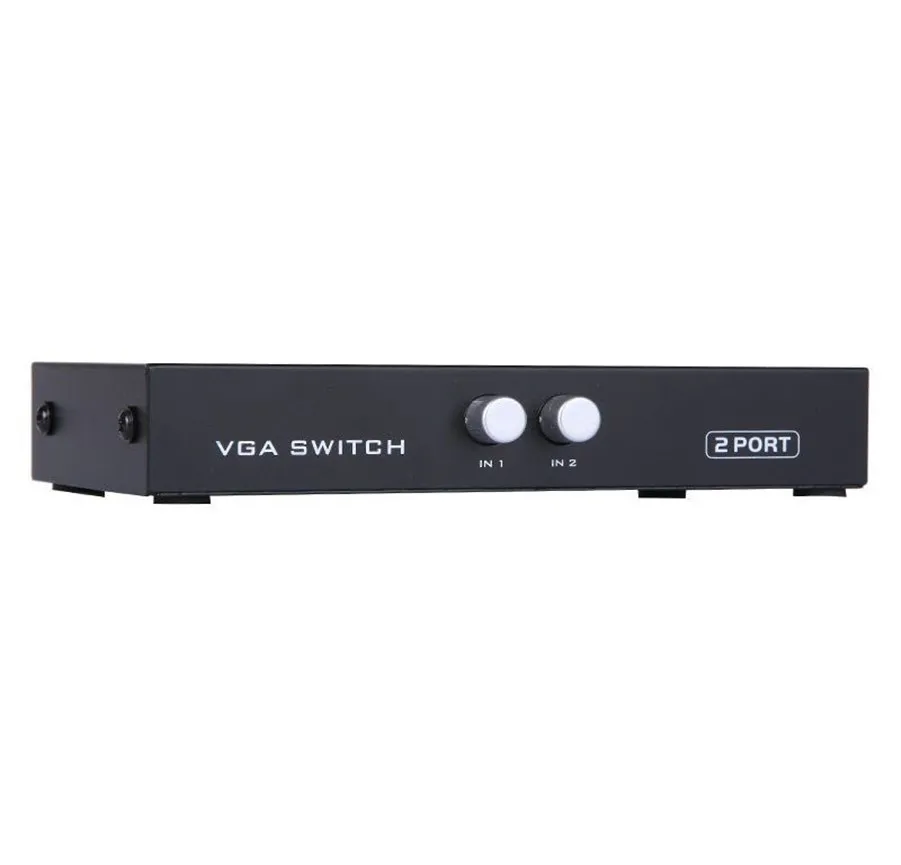 Высокое качество MT-VIKI MT-15-2CH 1080p Высокое разрешение 2 порта VGA коммутатор коробка концентратор для хост-компьютера монитор Поддержка широкий экран