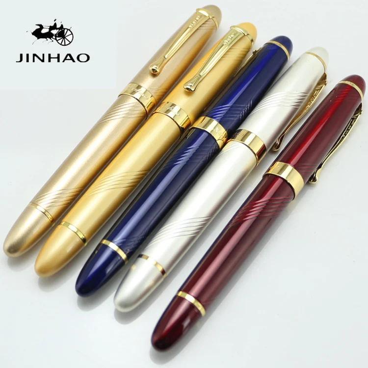 JINHAO X450 небесно голубой/черный/золотой/красный/розовый/фиолетовый 22 цвета