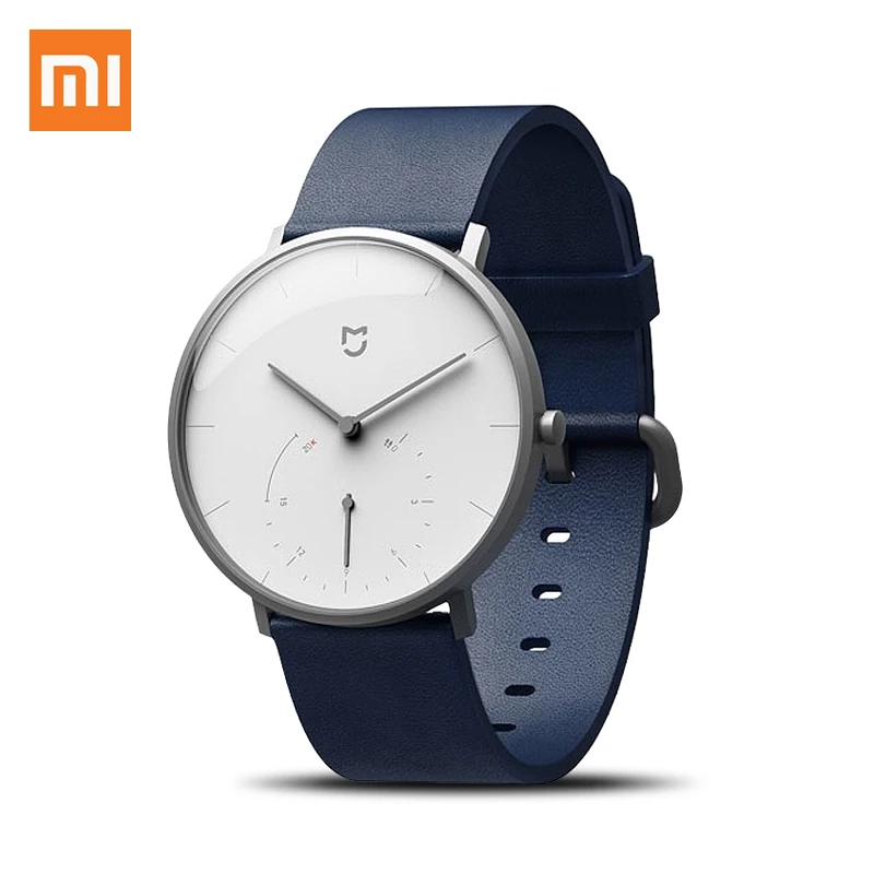  Xiaomi Mijia Mi Quartz Watch Life Waterproof Smart Watch with Double Dials Alarm Sport Pedometer Se