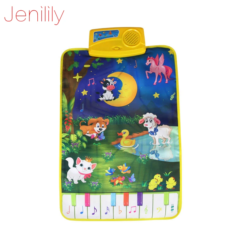 Children's Rug Baby Touch Play Game Carpet Developing Mat Musical Toy  Singing Music Moon and Animals Puzzles Toys game carpet|music  carpet matmusical mat - AliExpress