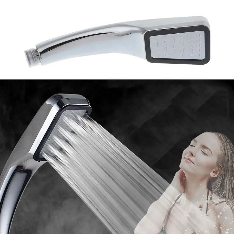 

Shower Head High Pressure 300 Hole Pressurized Water Saving Booster Bath Sprayer