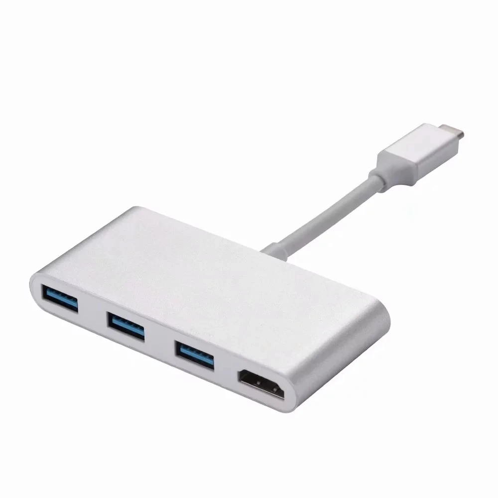 USB HUB USB C to HDMI USB 3.0 Thunderbolt 3 Adapter for MacBook Samsung Galaxy S10 Huawei Mate 20 P20 Pro Type C USB 3.0 HUB (2)