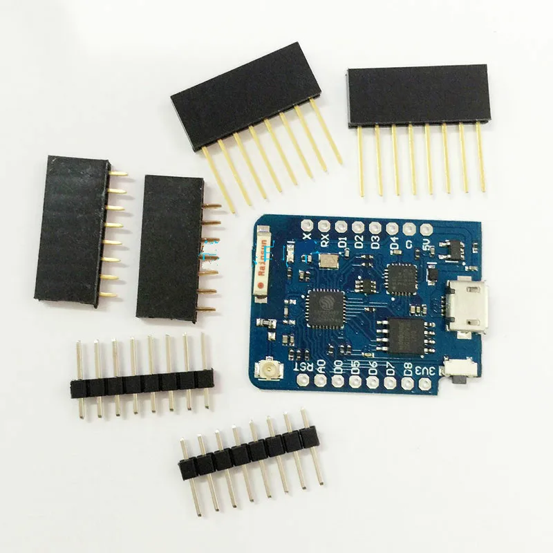 

1set WeMos D1 Mini ESP8266 WIFI Module Board Pro 16M Bytes External Antenna Contor ESP8266 WIFI IOT Development Board #Hbm0155