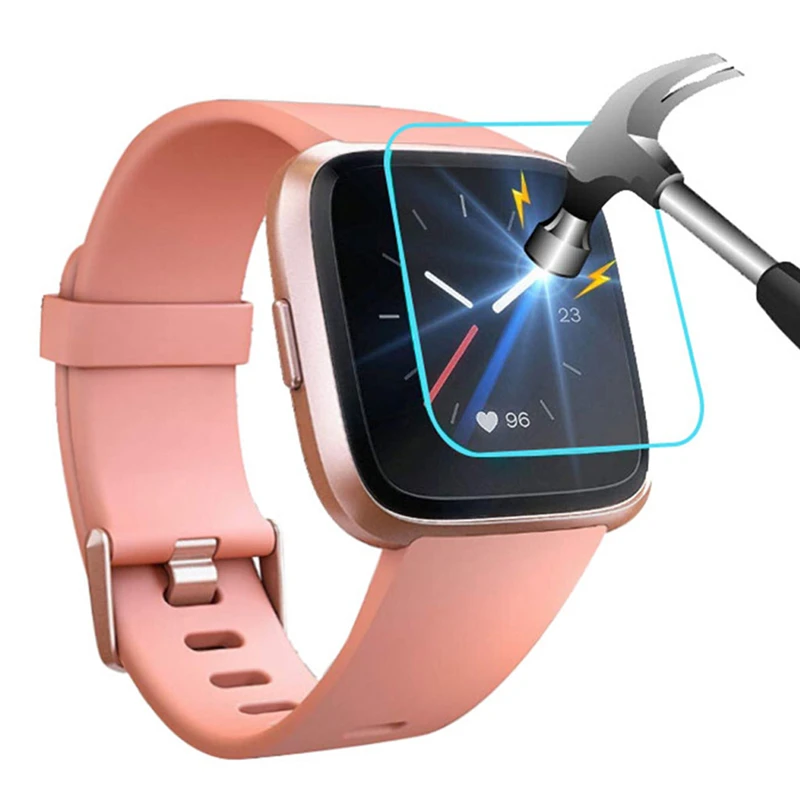 Защитный чехол для Fitbit Versa Lite Watch 5 шт 3 пленка экрана из закаленного стекла