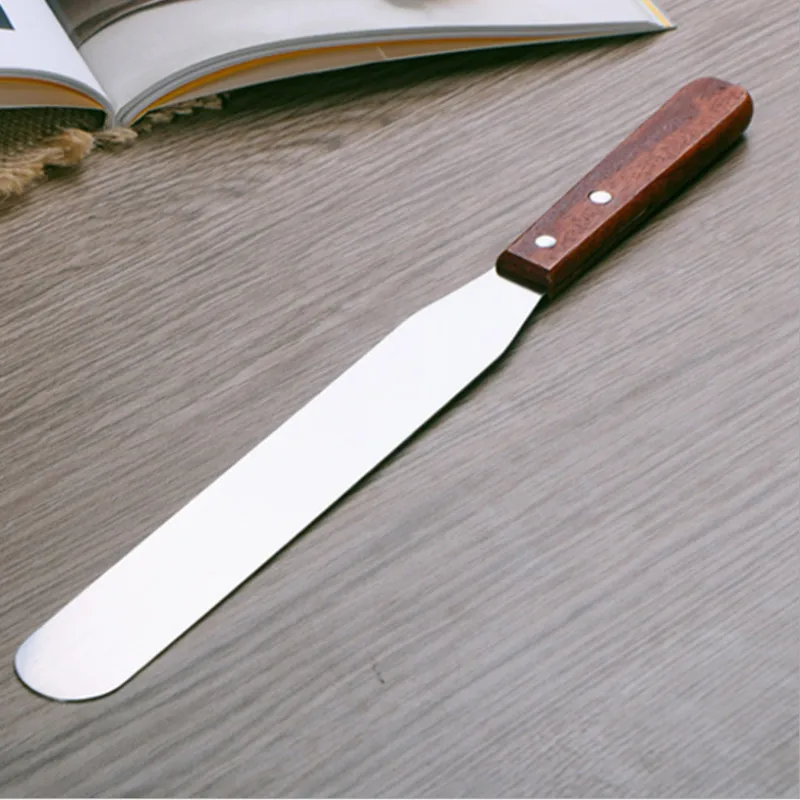  14.6 Inch Baking Tools for Cakes Cake Spatula Knife Decorating Tool Cake Scraper Espatula Reposteri