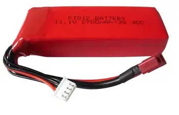 

FT012 2.4g RC racing Boat /HQ734 RC car 11.1V 2700mah li-polymer battery 7.4 v 2700 mah