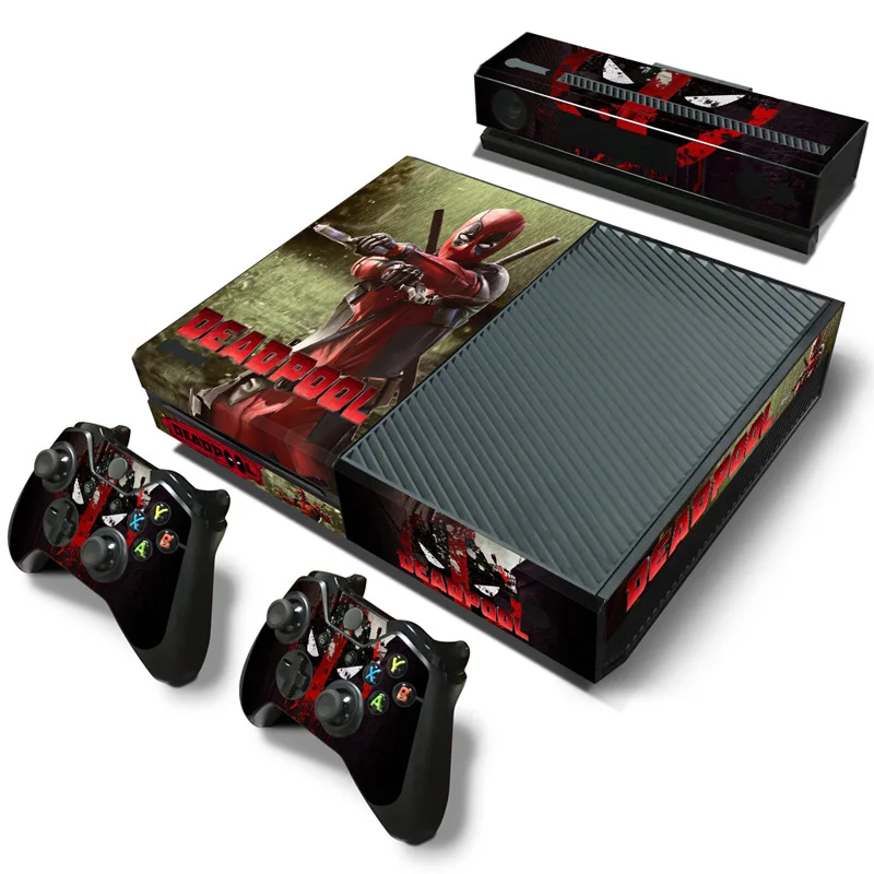 New Vinyl Pattern Series Deadpool Decal Skin Sticker For Xbox One