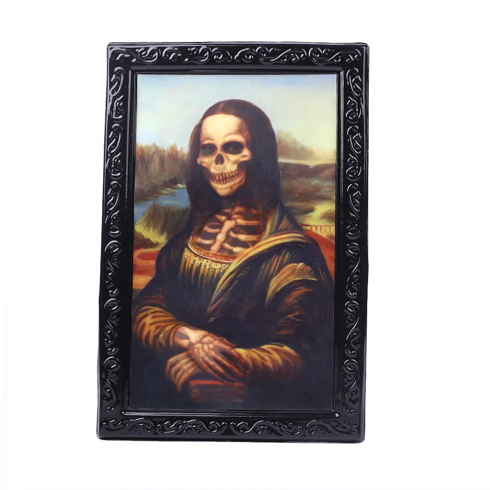 

Halloween Horror Photo Spooky Photo Ghost Frame 3D Party Morphing Wall Home Stimulate Haunted Scary Decor Party Props Home Decor