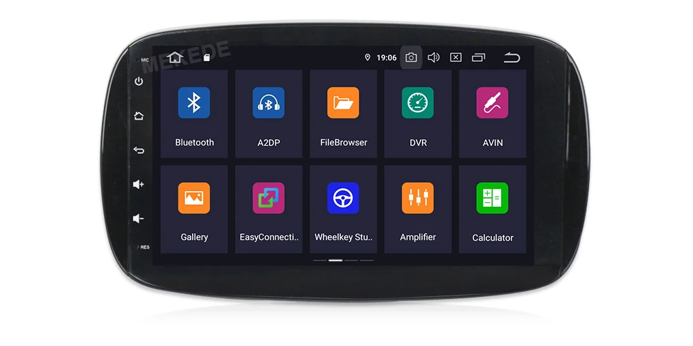 Ips DSP 4 ядра 2G ram Android 9,0 автомобильный мультимедийный плеер dvd gps для Mercedes/Benz Smart Fortwo автомобильный Радио стерео