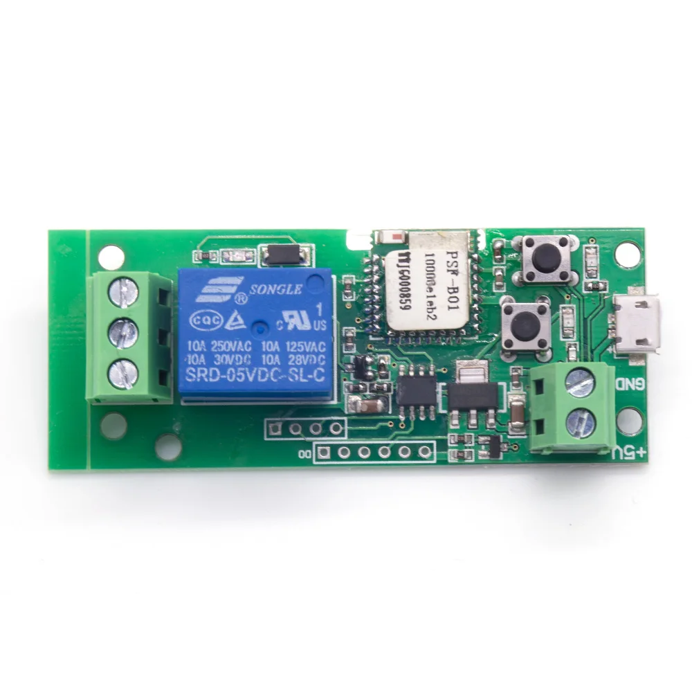 

Sonoff Smart WiFi Remote Control DIY Wireless Switch Universal Module DC5V 12V 32V self-locking Wifi Switch Timer for Smart Home