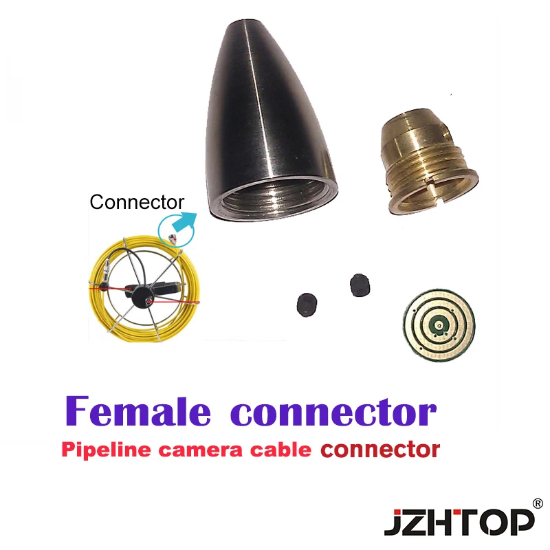pipe camera cable connector