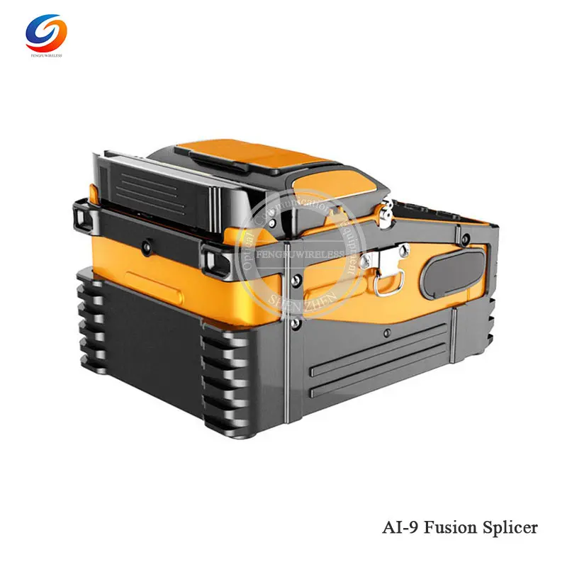 Signalfire AI-9 шесть моторов оптического сращивания машина волоконного сплайсера встроенный VFL измеритель мощности с S09 Кливер