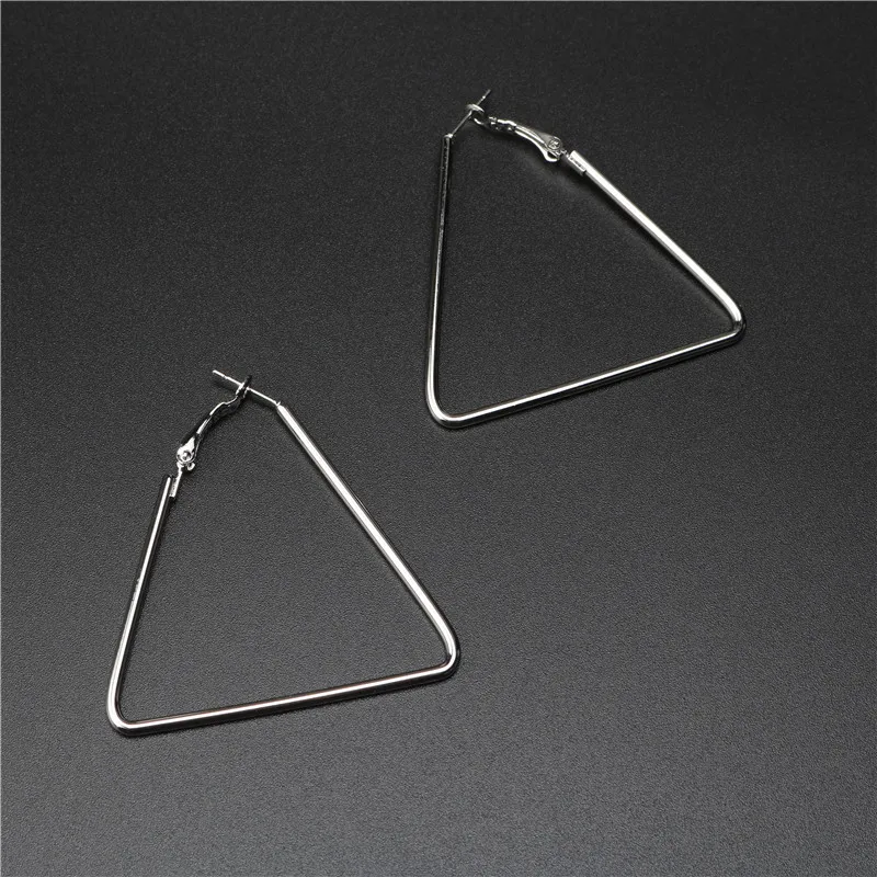European New Fashion Triangle Earrings For Women P...