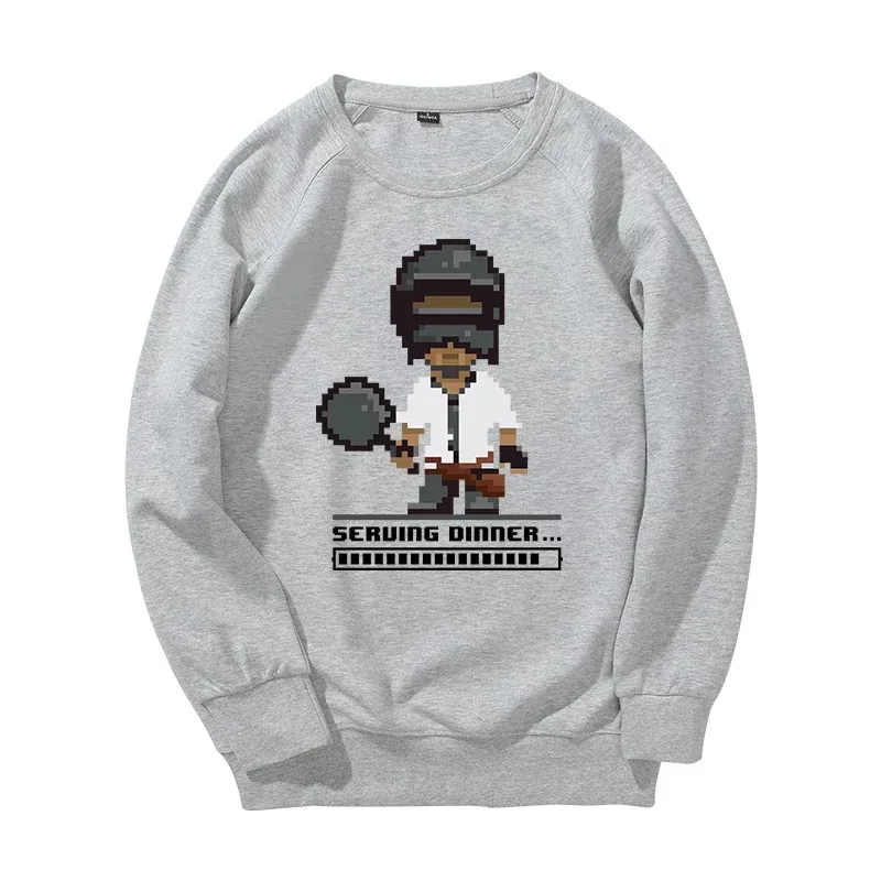  [STOCK]2018 Hot Game PUBG Playerunknown's Battlegrounds Cosplay Costume Saucepan Long Sleeve Hoodie