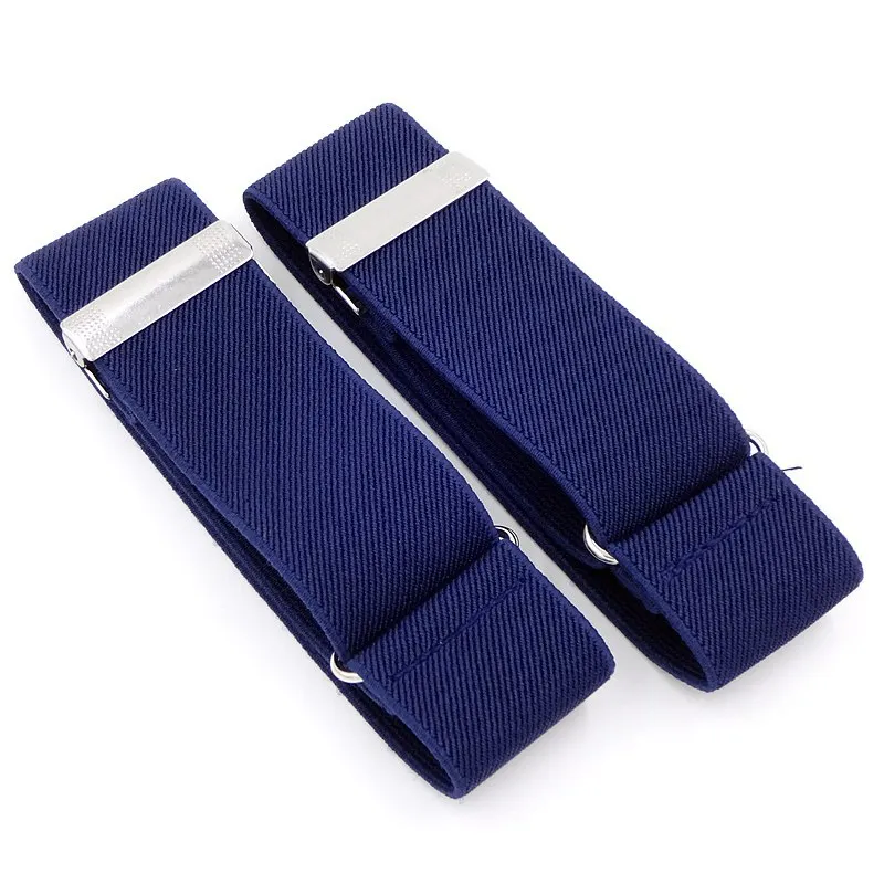 1 Pair Men Women Shirt Sleeve Holders Adjustable Armband Elasticated Sleeve Garters Accessories Business Fashion Sleeve Cuffs