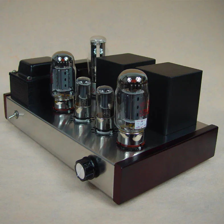 

6N8P push KT88+5z3p rectifier single-ended class A tube power amplifier 16W+16W