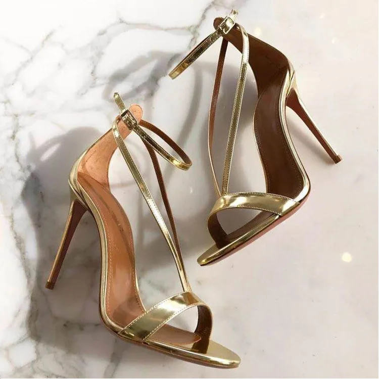 

gladiator sandals women Solid strappy heels Super High Sexy belt fastener pvc shoes korean style Thin Heels Rome Buckle