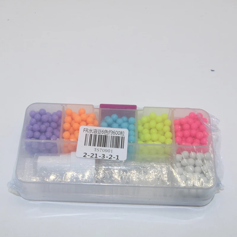 6 Colors 600pcs Aquabeads Spray Magic Beads Kit Ball Aqua beads Puzzle Game Fun DIY 3D puzzle Educational Toys For Kids (3)