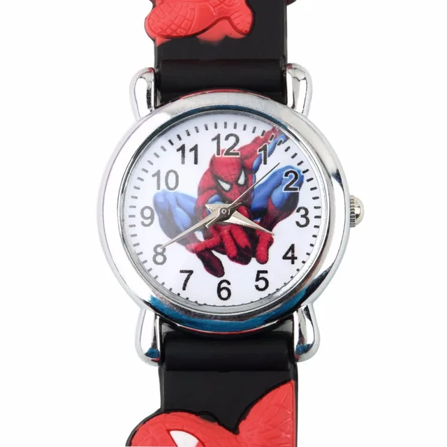 Sports Chilren Cartoon Spider Shape Watch Fashion Cool 3D Rubber Watches Blue Bo Sports Chilren Cartoon Spider Shape Watch Fashion Cool 3D Rubber Watches Blue Bo