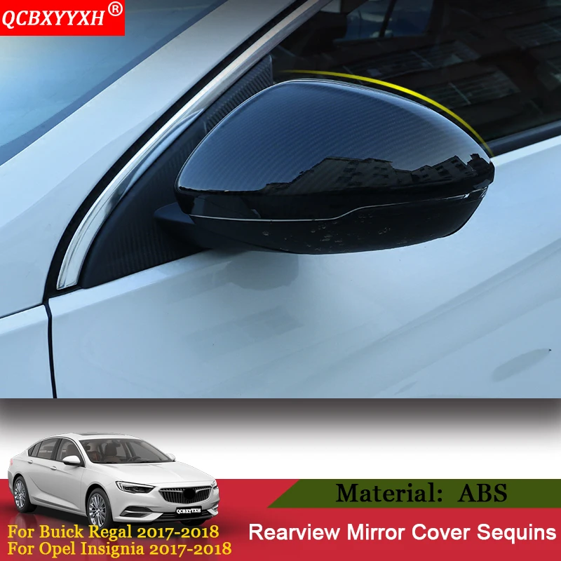 QCBXYYXH автомобильный стиль зеркало заднего вида рамка наклейка с блестками наружное авто украшение для Buick Regal Opel Insignia