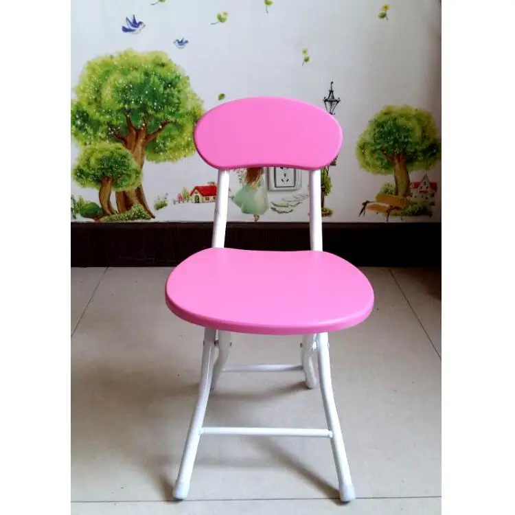 Детский портативный маленький стул складной детский стул домашний Маленький Стул - Цвет: a5