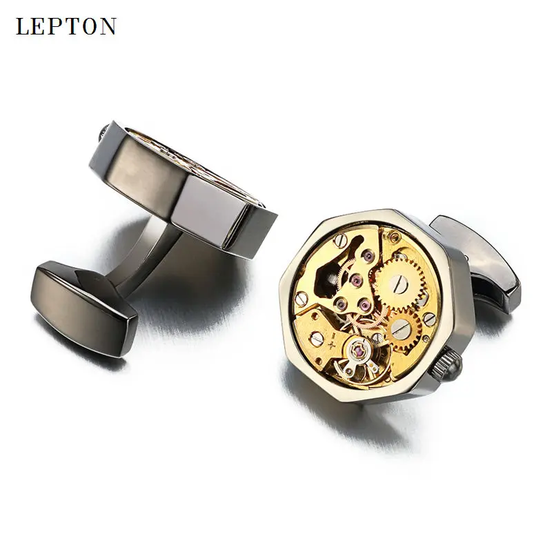 Octagon Movement Cufflinks (1)