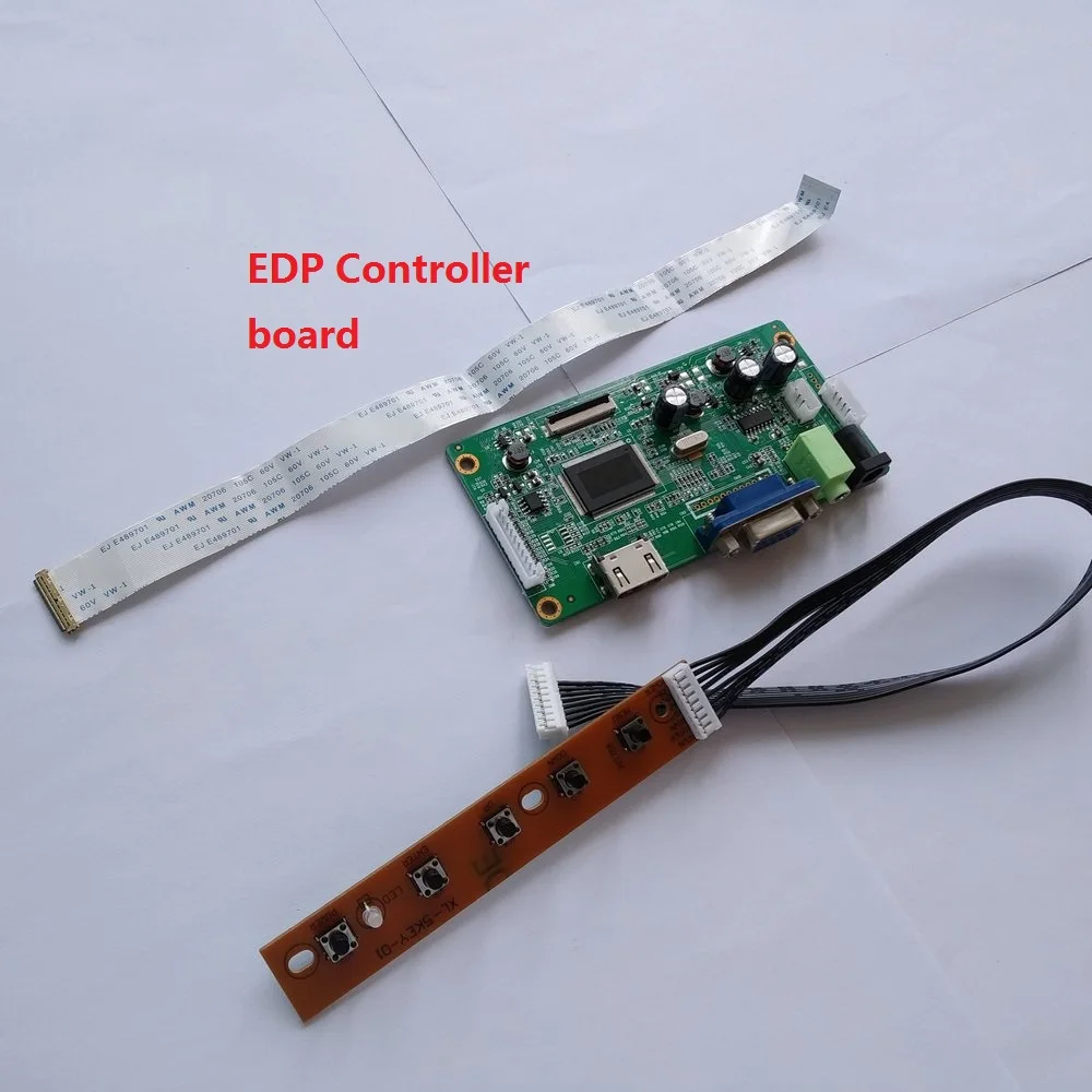 HDMI+VGA+USB LCD Controller Board For N173HGE-E11 N173HGE-E21 EDP 30PIN