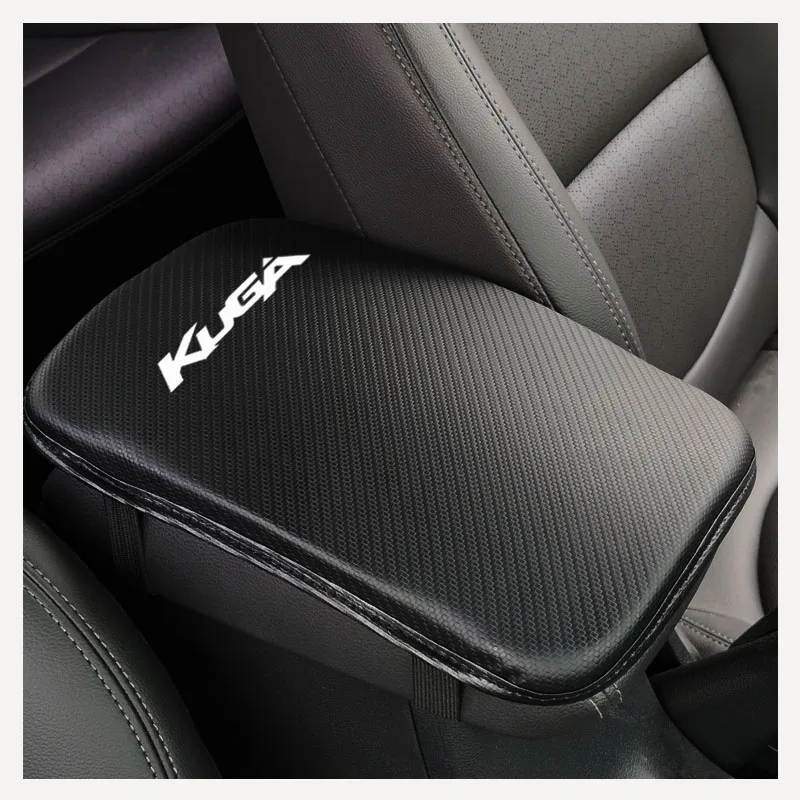 

Stylish and soft Pu Leather Car Armrest Storage Protection Cushion For Ford Kuga