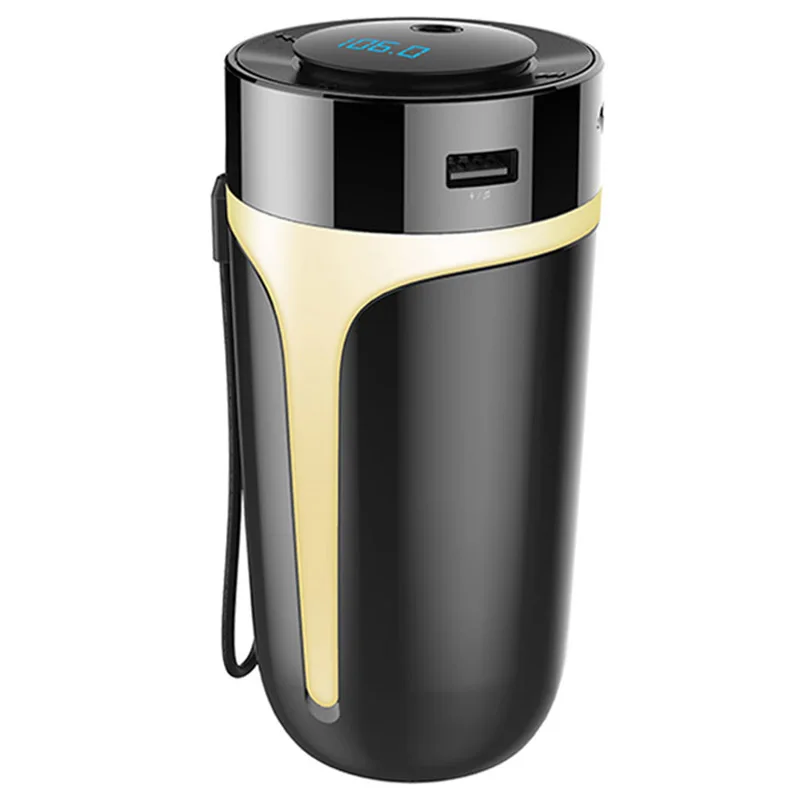 Автомобильный ароматизатор увлажнитель воздуха USB QC3.0 очиститель воздуха Bluetooth 5,0 автомобильный комплект громкой связи fm-передатчик MP3 музыкальный плеер