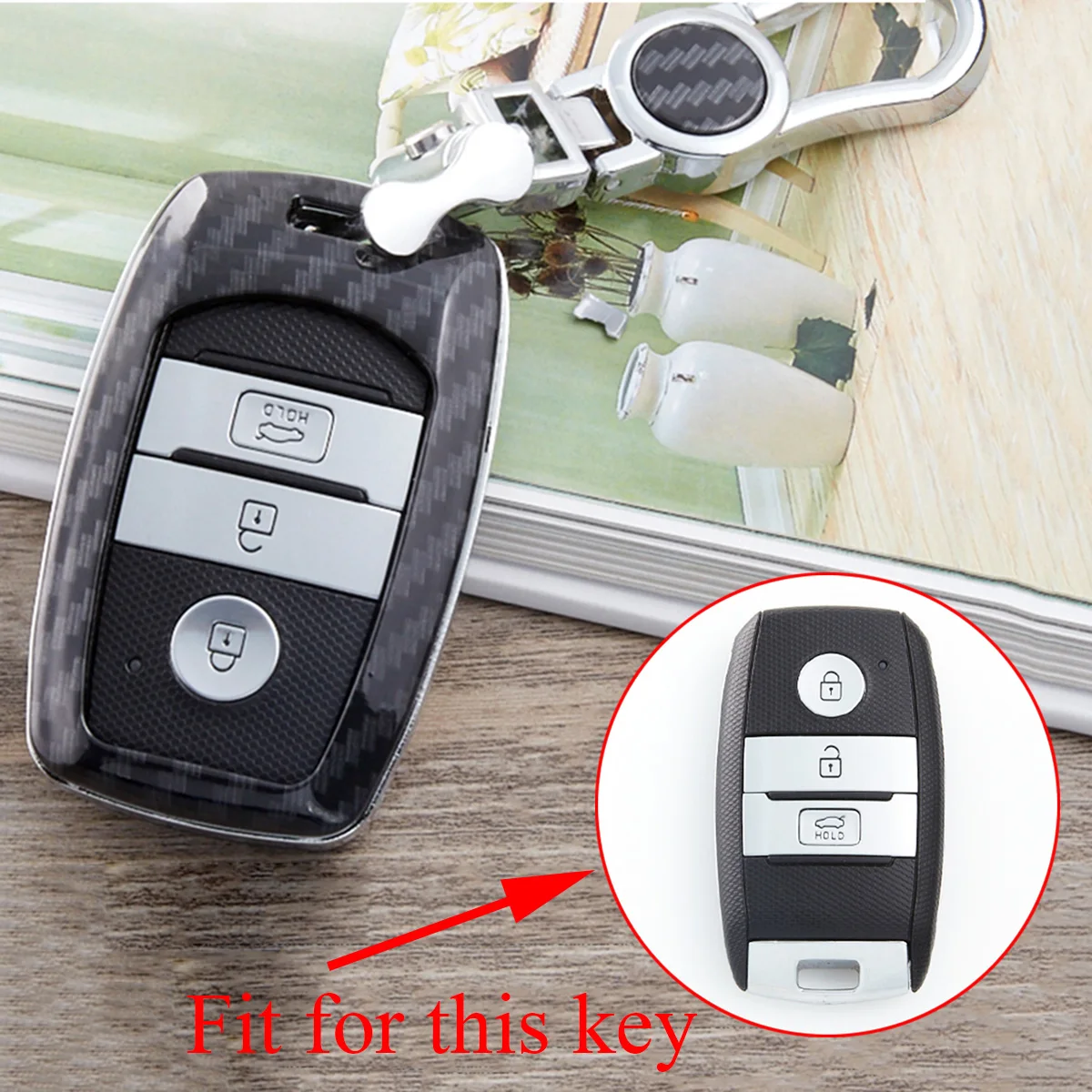 Смарт держатель для ключей чехол брелок сумка цепочка запчасти KIA K3 K4 K5 K3S KX3 Sportage