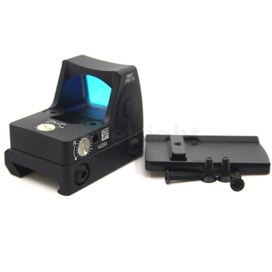 Мини RMR Red Dot Sight Collimator Glock/Rifle Reflex Sight Scope fit 20 мм Weaver Rail для страйкбола/охотничьей винтовки