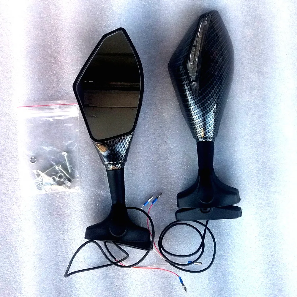 

RGV250 1988 1989 Motorcycle Rearview Mirror with turning light For SUZUKI RGV250 1990 1991 1992 1993 1994 VJ22 RGV VJ 22