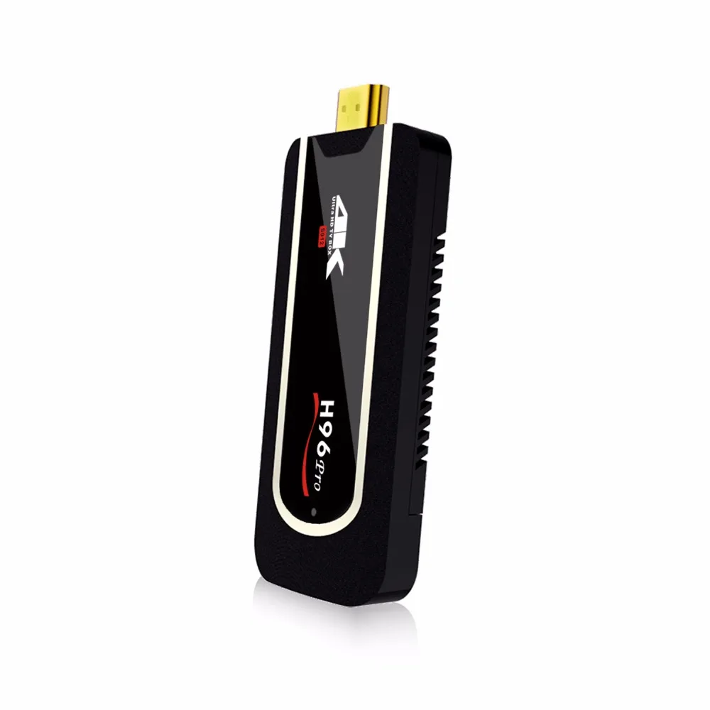 H96 Pro Android TV Stick OS 7,1 Amlogic S912 Octa Core 64Bit BT4.1 2,4g 5G Wifi TV Dongle 2G RAM 16G 8g ROM 1080 p 4 K HD Mini Pc