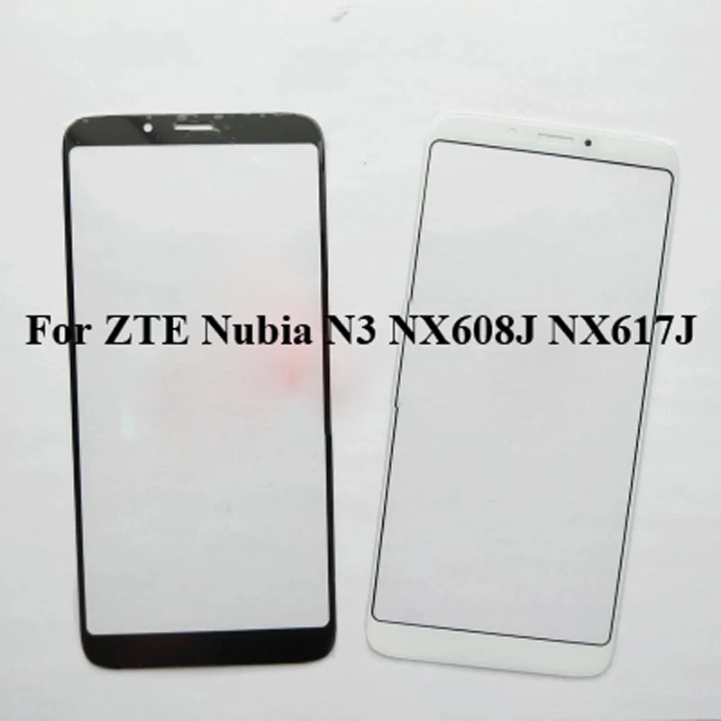 2PCS For ZTE Nubia N3 NX608J NX617J Glass Lens touchscreen Touch screen Outer Screen N 3 Cover without flex | Мобильные телефоны и