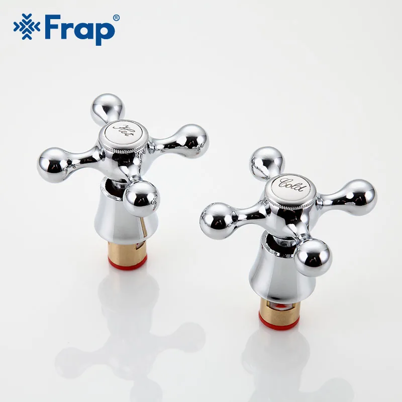 Смеситель для кухни Frap, с перекрестной ручкой, аксессуары для раковины F0008|faucet accessories|mixer for kitchenfor faucet | АлиЭкспресс