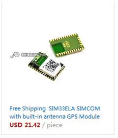 Мини Тип SIM808 вместо модуля SIM908 GSM GPRS gps макетная плата IPX SMA с gps антенной для Raspberry Pi