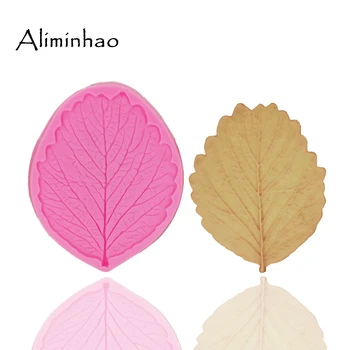

B1311 Leaves DIY fondant silicone mold for cake decorating tools chocolate gumpaste moulds