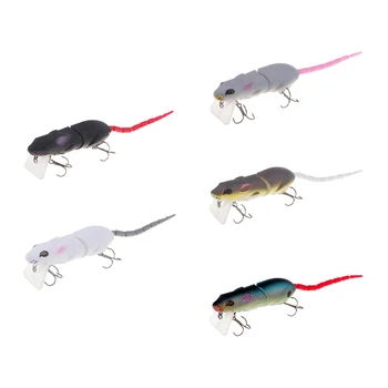 

Multi-joint Tail Mouse Fishing Lure Artificial Rat Bait Frog Lure Topwater Fishing appat de peche Senuelo de la pesca