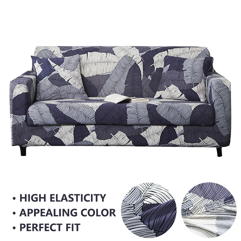 

Stretch Sofa Cover Slipcovers Sectional Couch Covers Sofa Towel Elastic All-inclusive Slip-resistant 1/2/3/4-seater